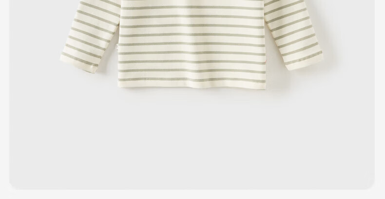 David Bella Kids Long Sleeve T-Shirt Autumn Winter Girls Boys Striped Half Turtleneck Base Layer Top 8
